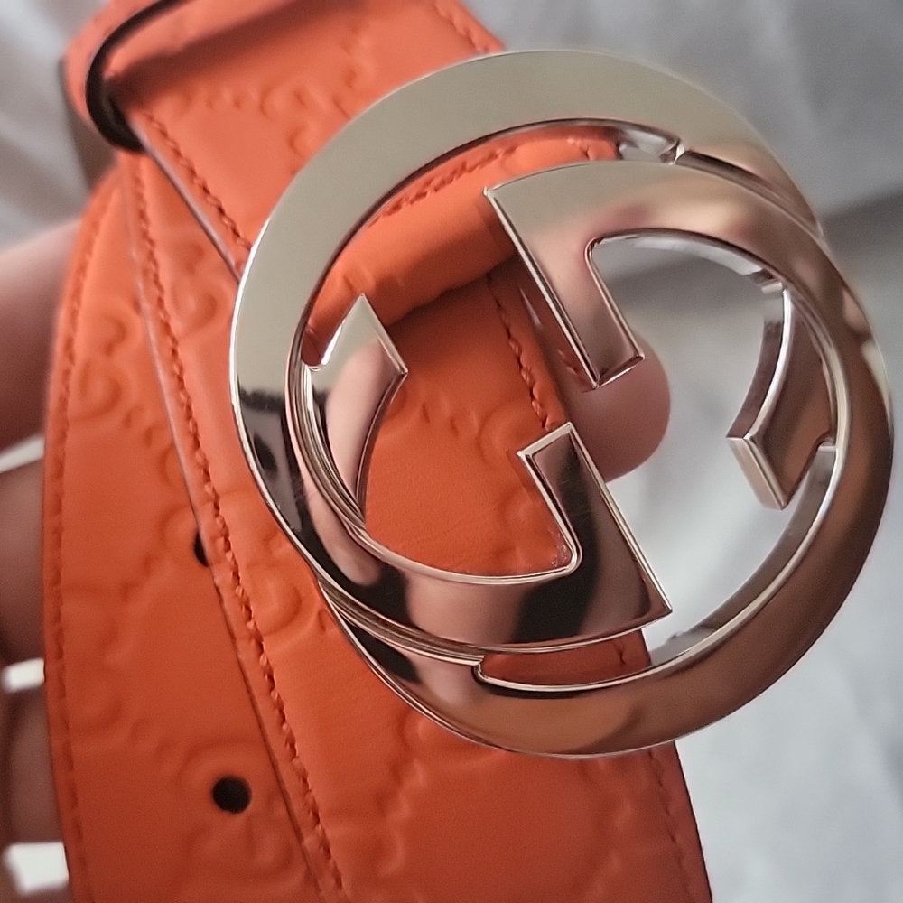 Gucci Belt 95/38 Burnt Orange